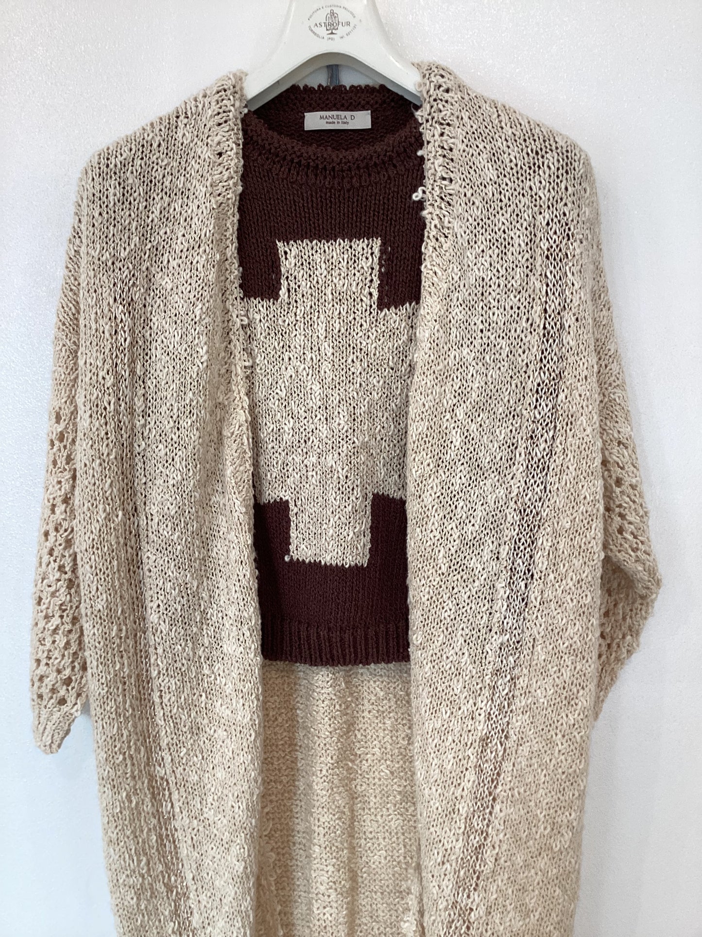 Cardigan Nepal Avorio