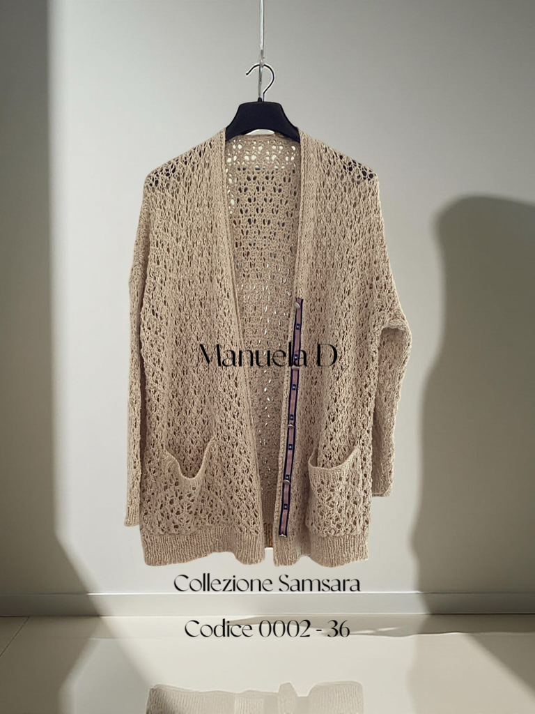 Cardigan Samsara Tg unica